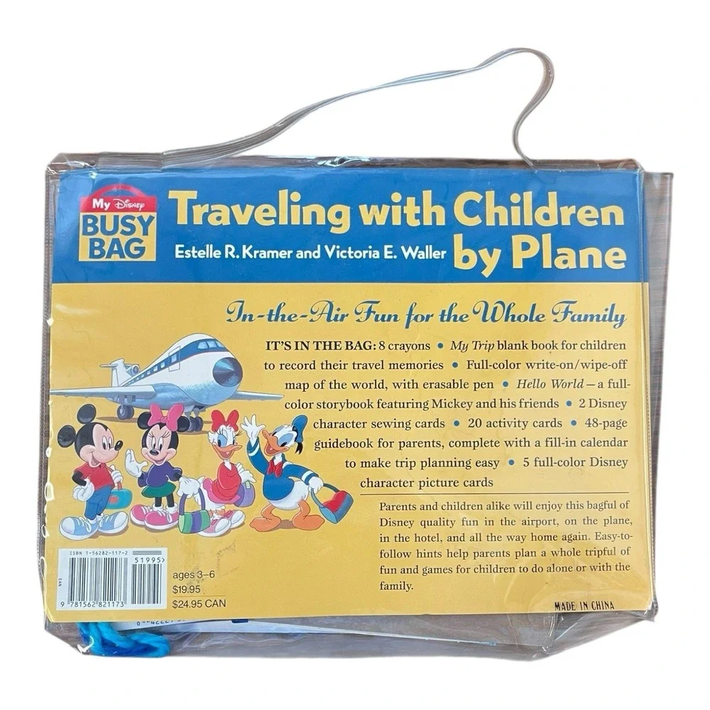 My Disney Busy Bag Traveling‎ With Children By Plane